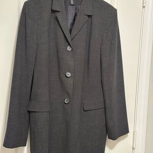 Josephine Chaus Professional Charcoal Blazer